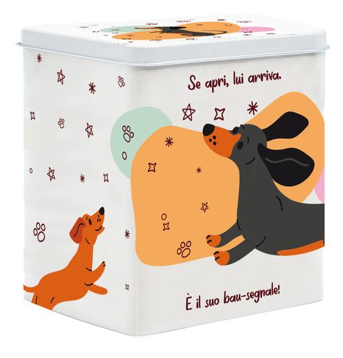Luna & Teo Scatola in Latta Dreamy Cane