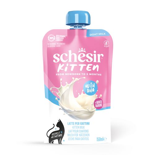 Schesir Kitten Milk Latte di Capra Busta Multipack 6x150g