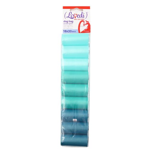 Lovedi Dog Sacchettini Igienici Mix Color 360 Strappi