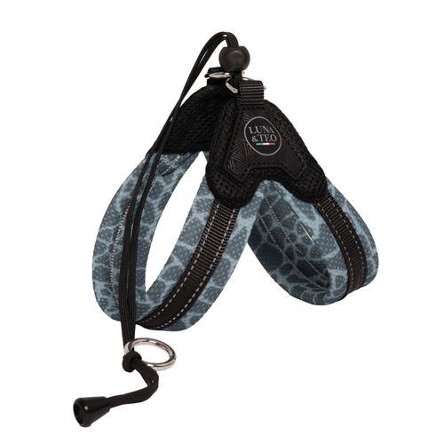 Luna&Teo Pettorina Petite Mesh con Laccio Urban Safari