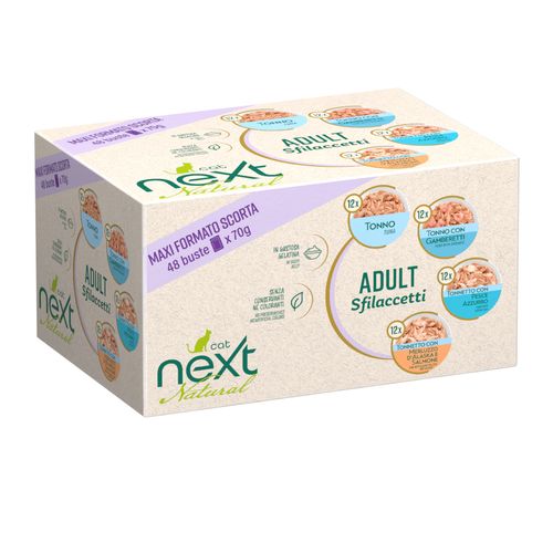 Next Cat Busta Multipack Maxi Formato 48x70G